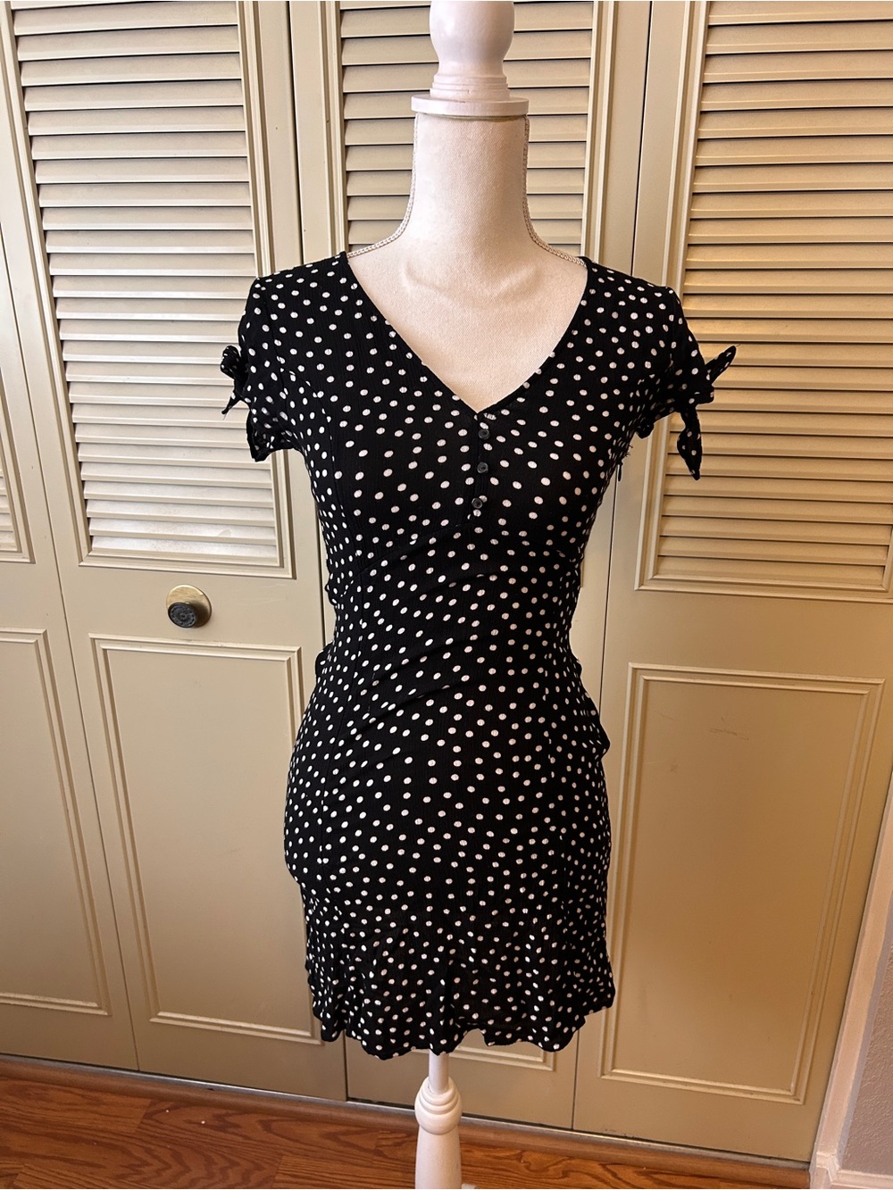 Polka Dot Mini Dress/Retro Inspired Bodycon
